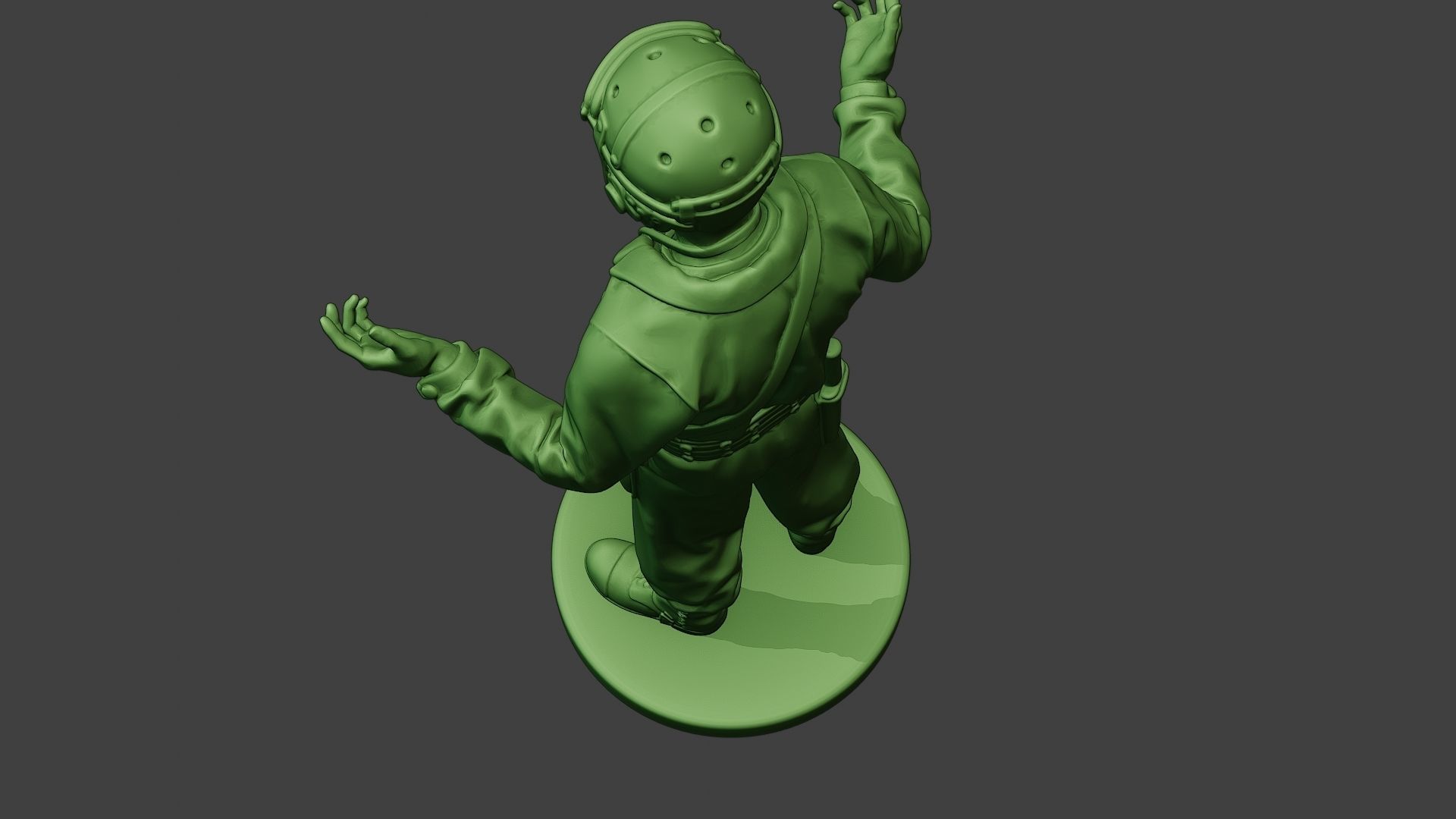 American Tank Crew unit ww2 Talk ATC1 3D print model_16