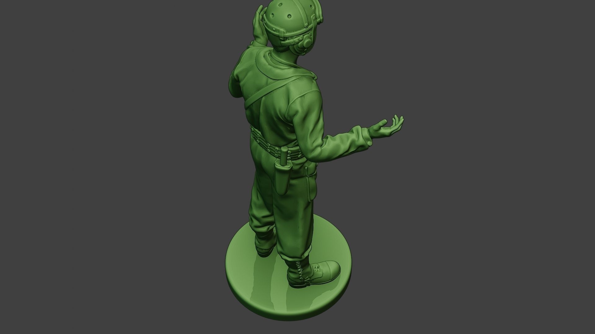 American Tank Crew unit ww2 Talk ATC1 3D print model_22