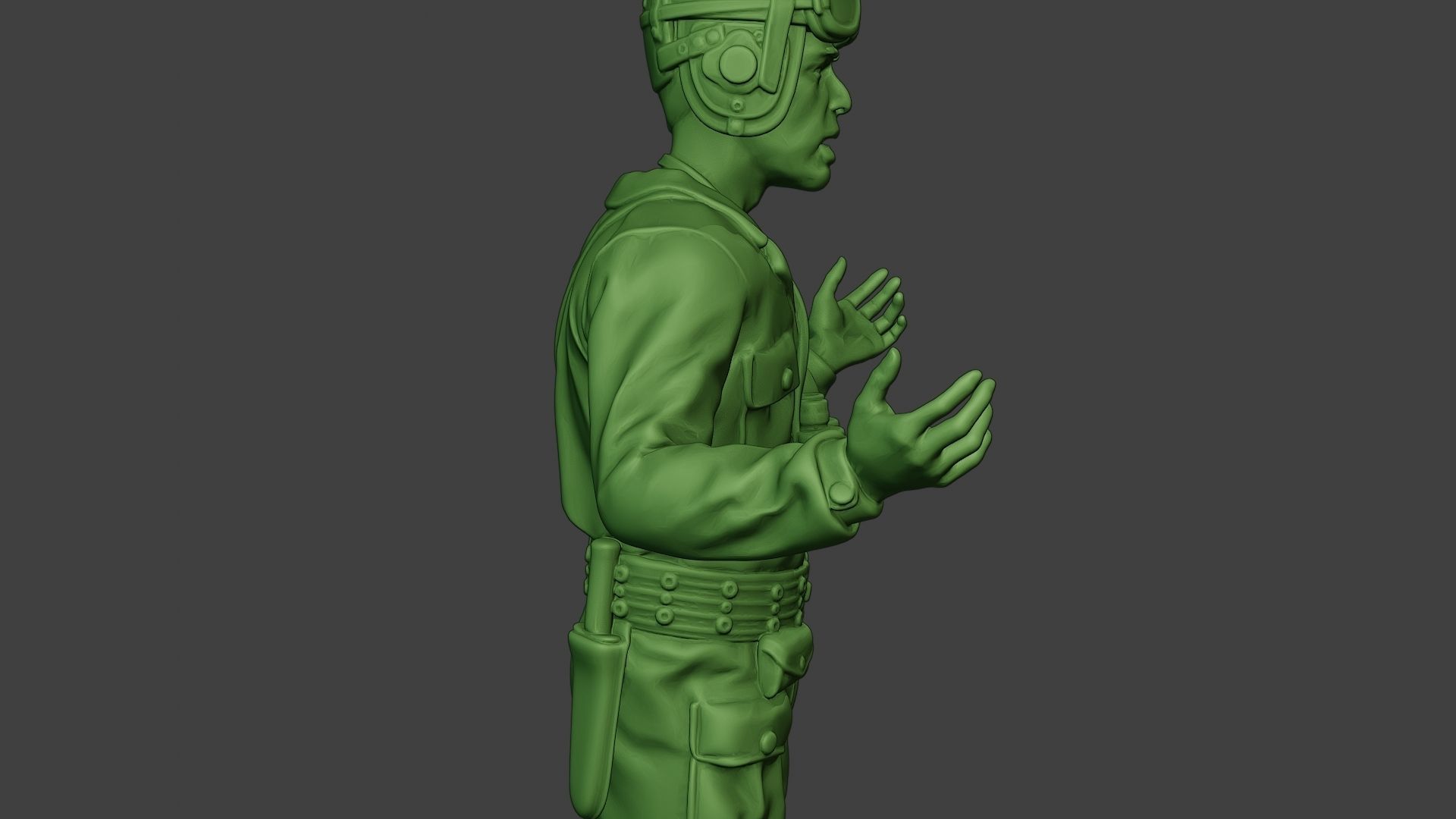 American Tank Crew unit ww2 Talk ATC1 3D print model_20