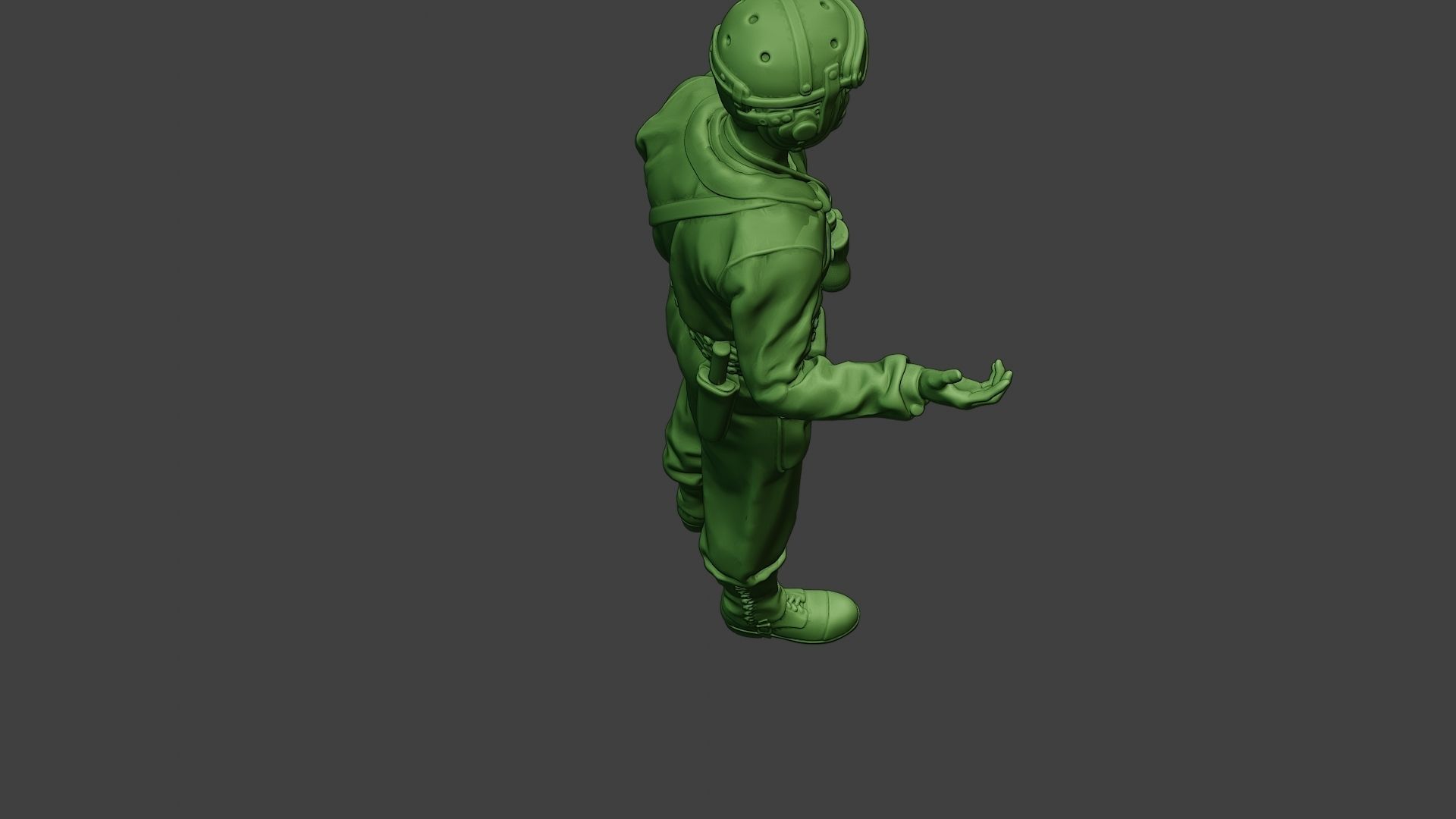 American Tank Crew unit ww2 Talk ATC1 3D print model_23