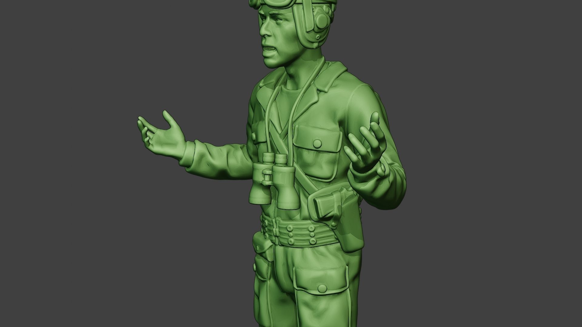 American Tank Crew unit ww2 Talk ATC1 3D print model_18