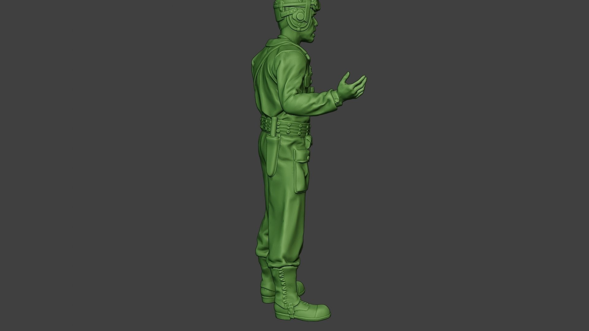 American Tank Crew unit ww2 Talk ATC1 3D print model_31