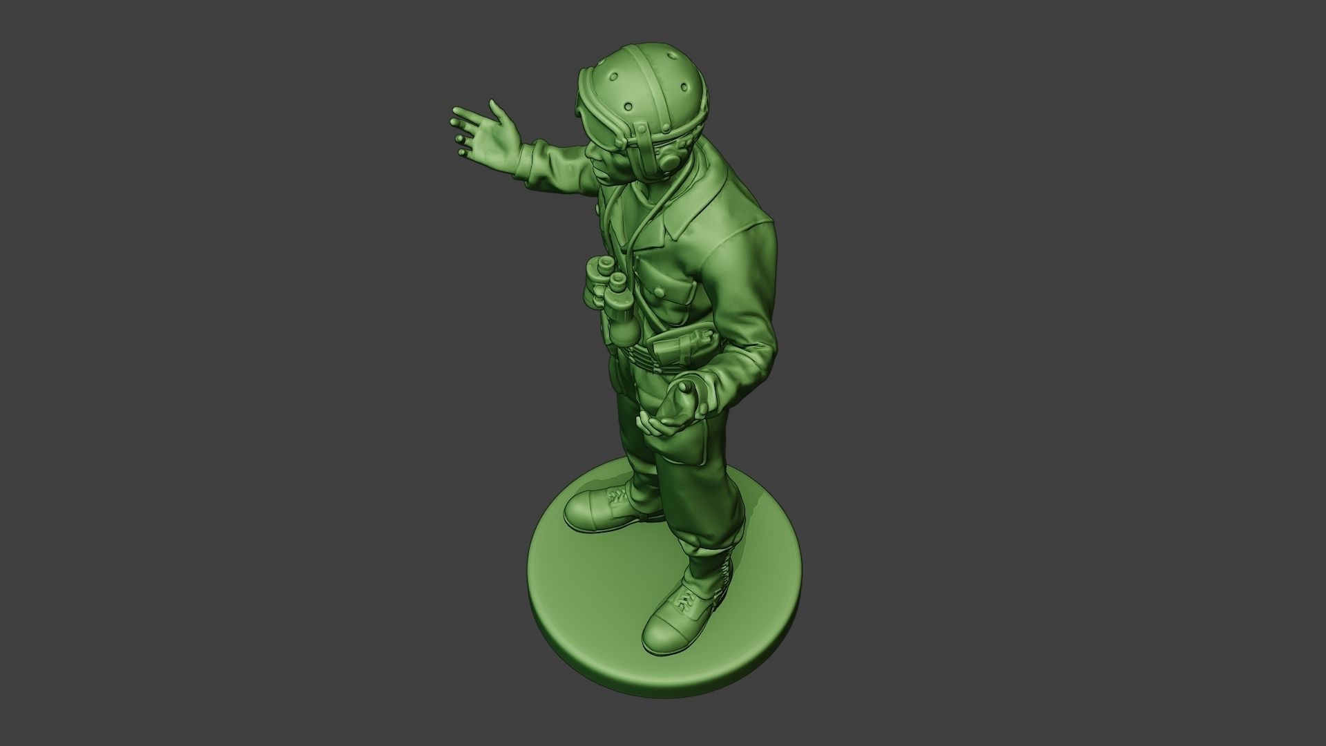 American Tank Crew unit ww2 Talk ATC1 3D print model_15