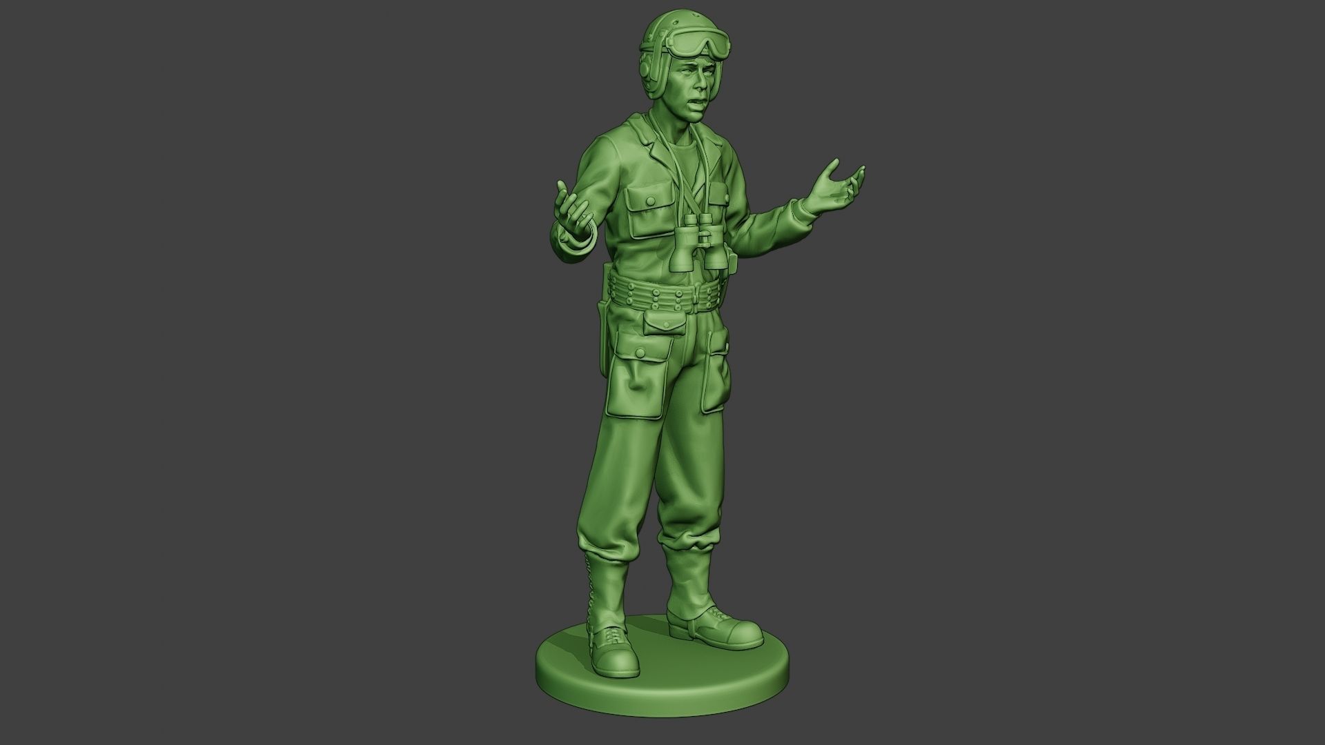 American Tank Crew unit ww2 Talk ATC1 3D print model_10