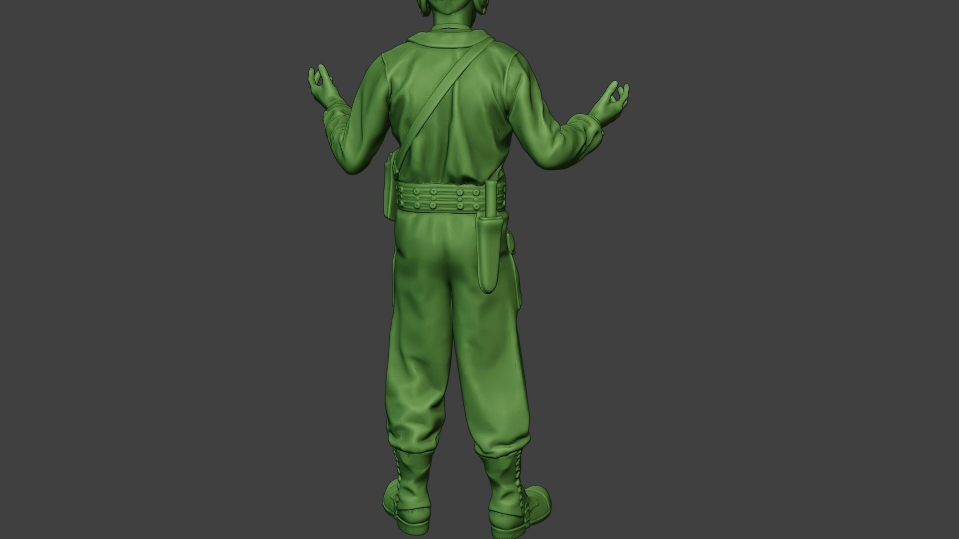 American Tank Crew unit ww2 Talk ATC1 3D print model_25