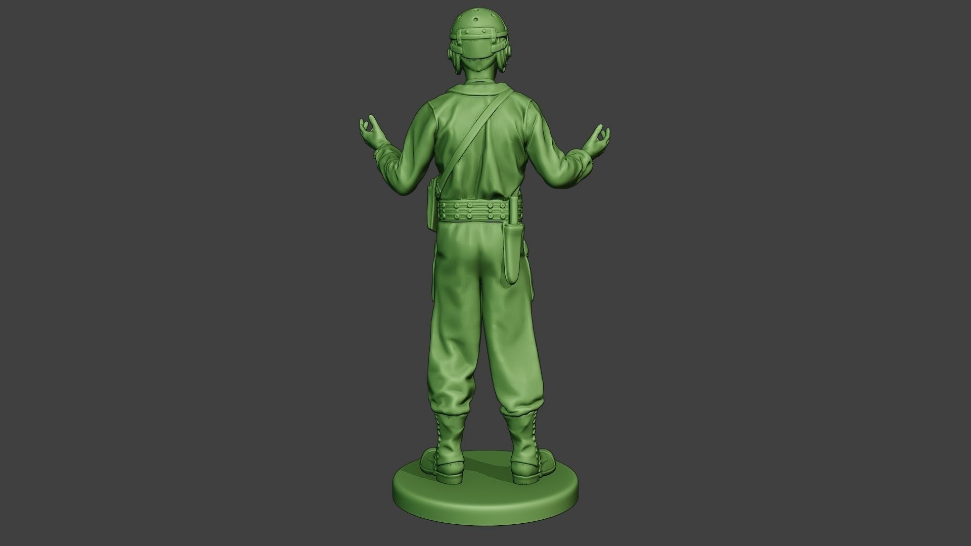 American Tank Crew unit ww2 Talk ATC1 3D print model_6