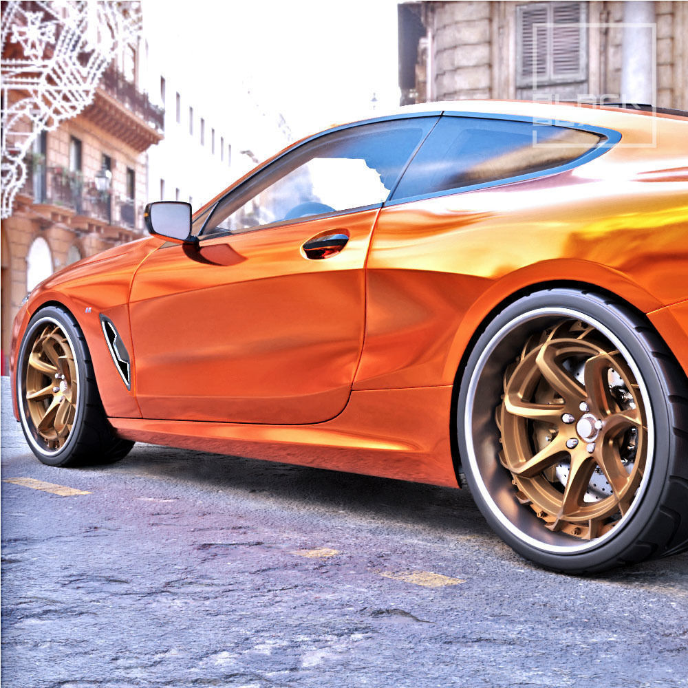 LZR WHEEL SET FRONT AND REAR 3 OFFSETS for diecast 3D print model_5