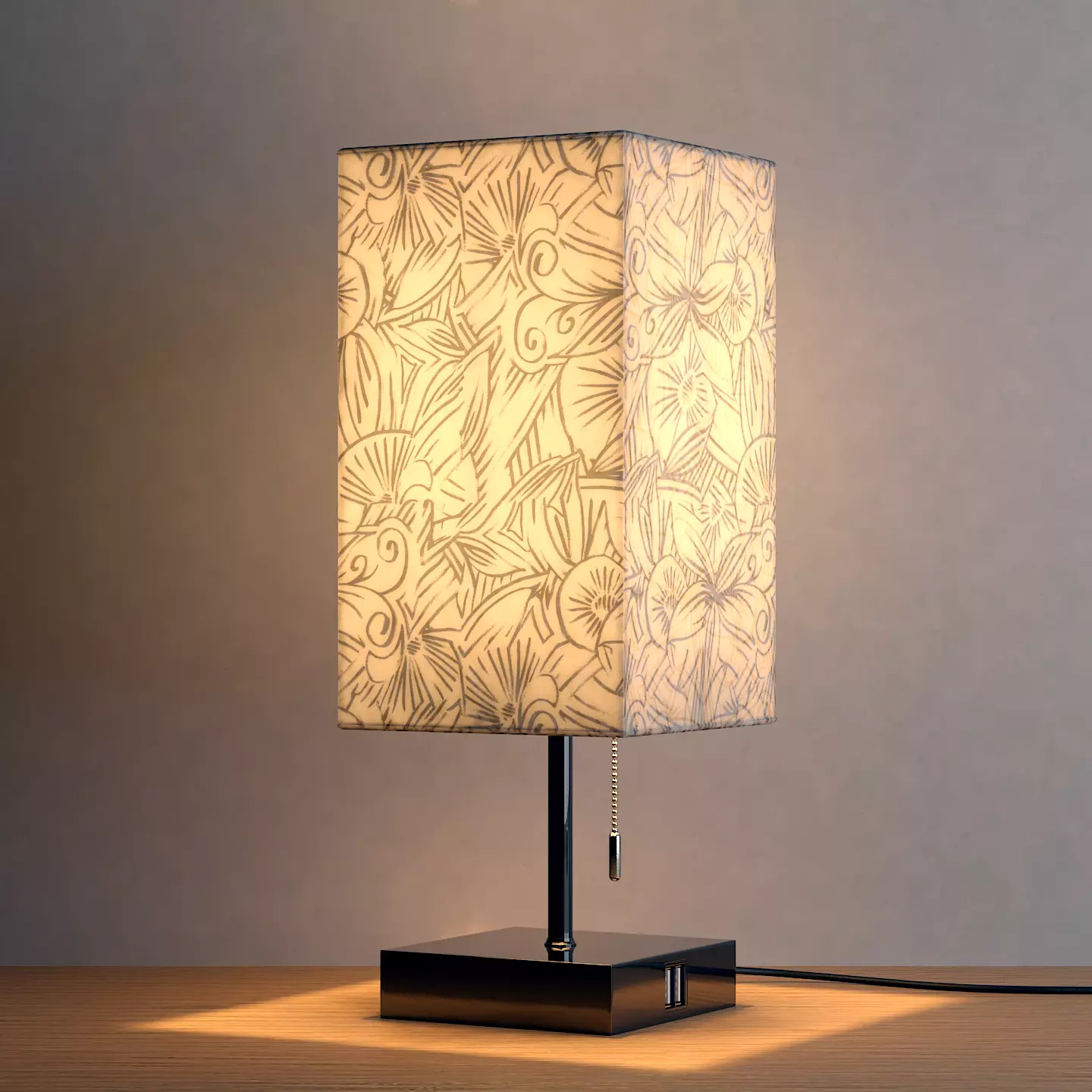 3D model Bedside Table Lamp 3D model_0