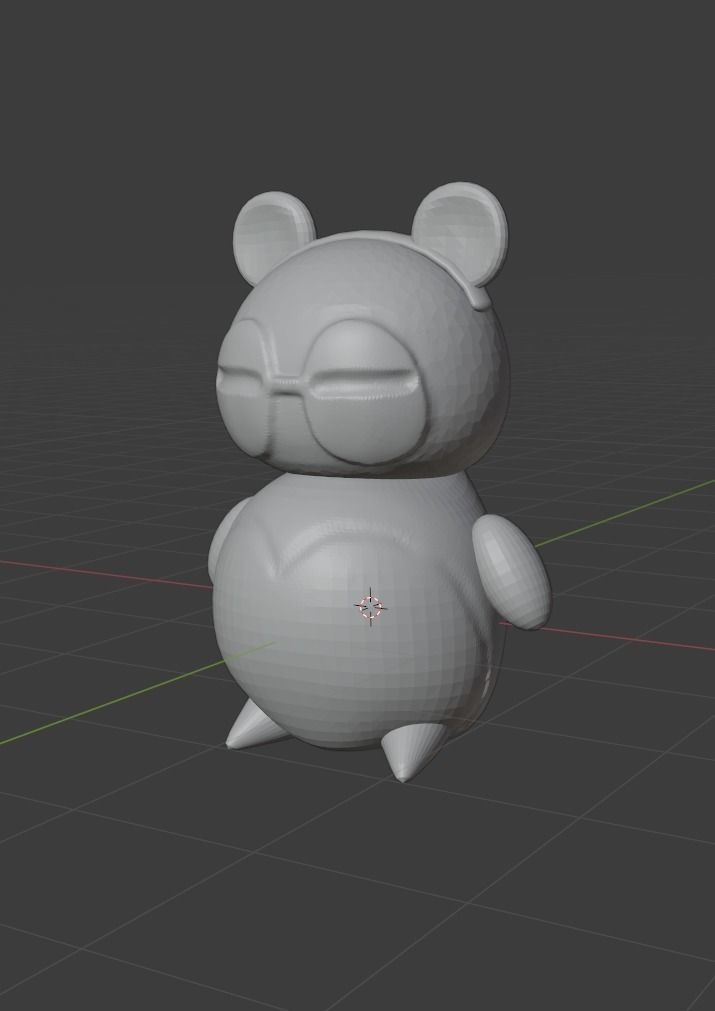 Kintsuba Hololive 3D print model_1