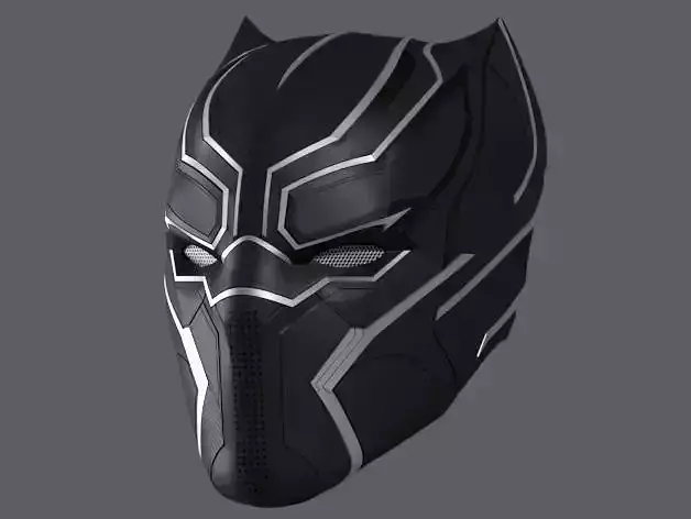 Black Panther Mask 3D print model