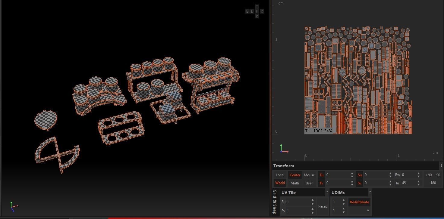 kitchen accessories 3D model_2