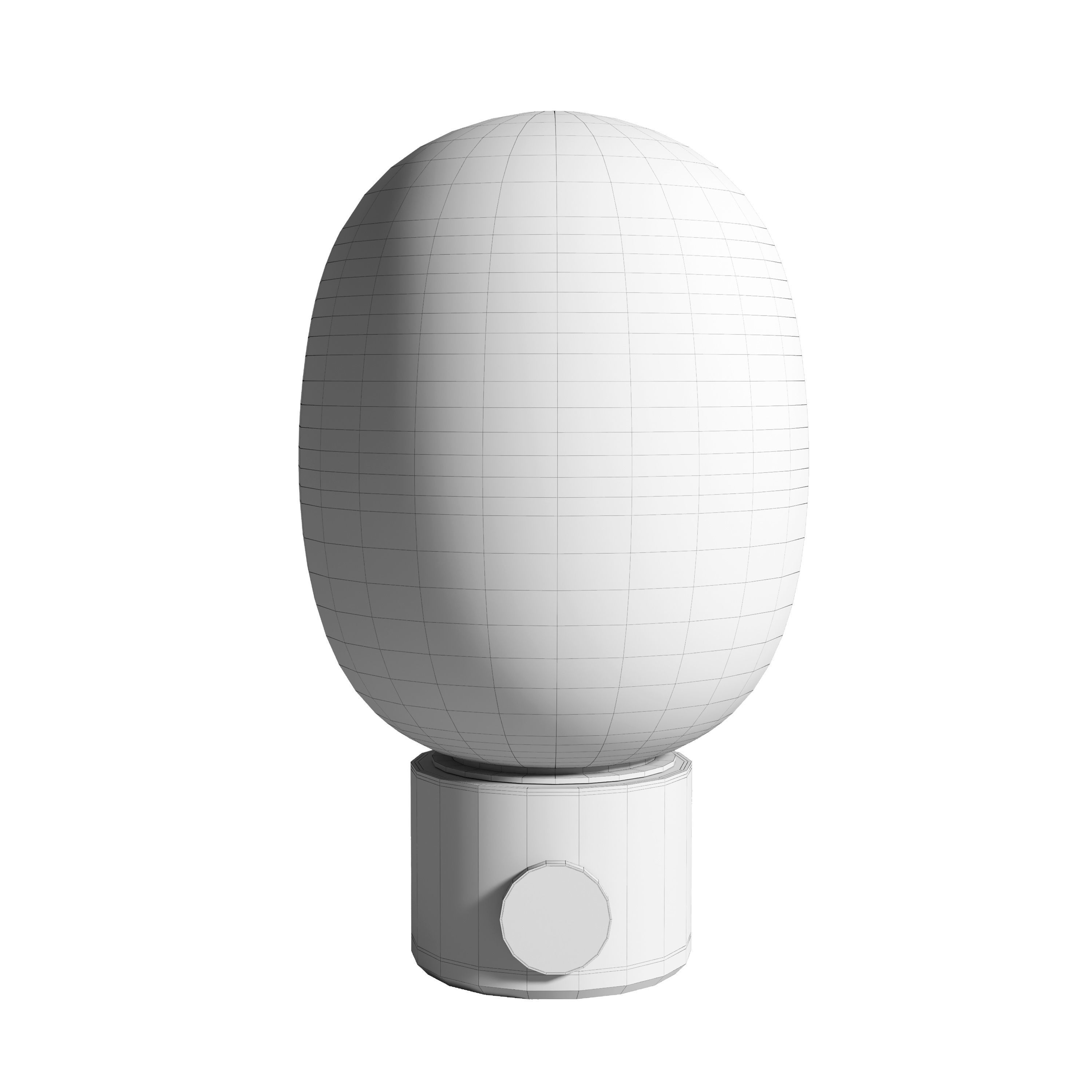 JWDA Concrete Lamp By Menu Low-poly 3D model_2