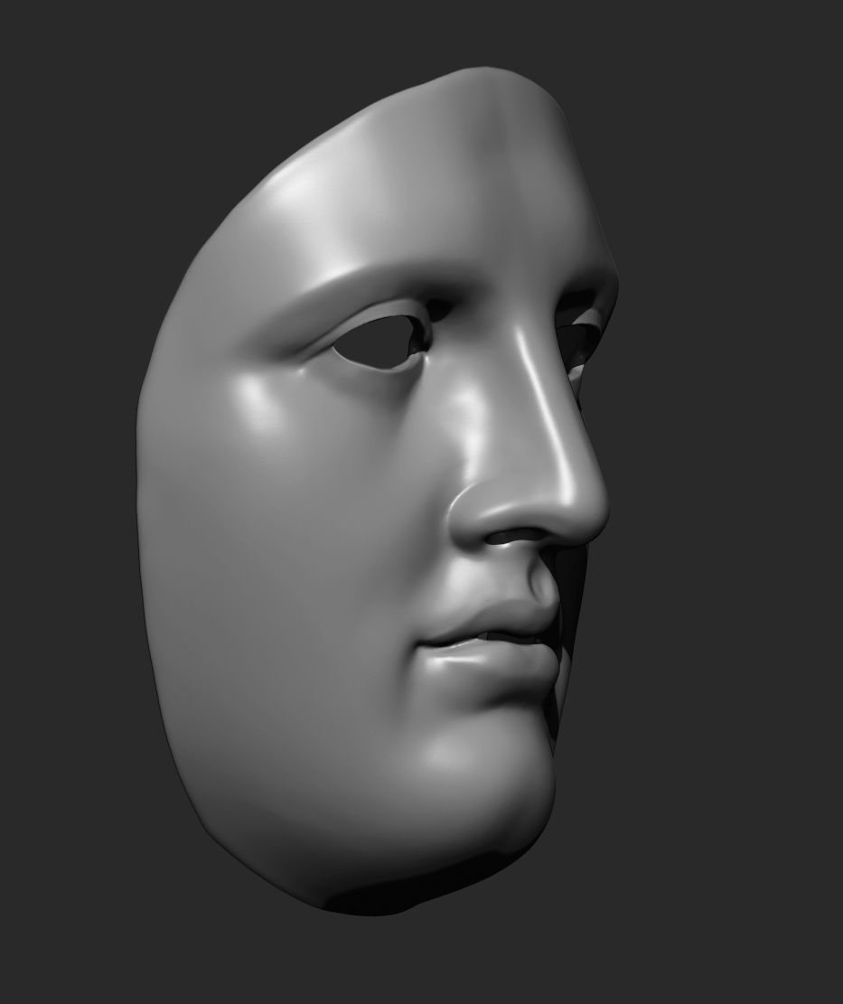 Apollo mask 3D print model_4