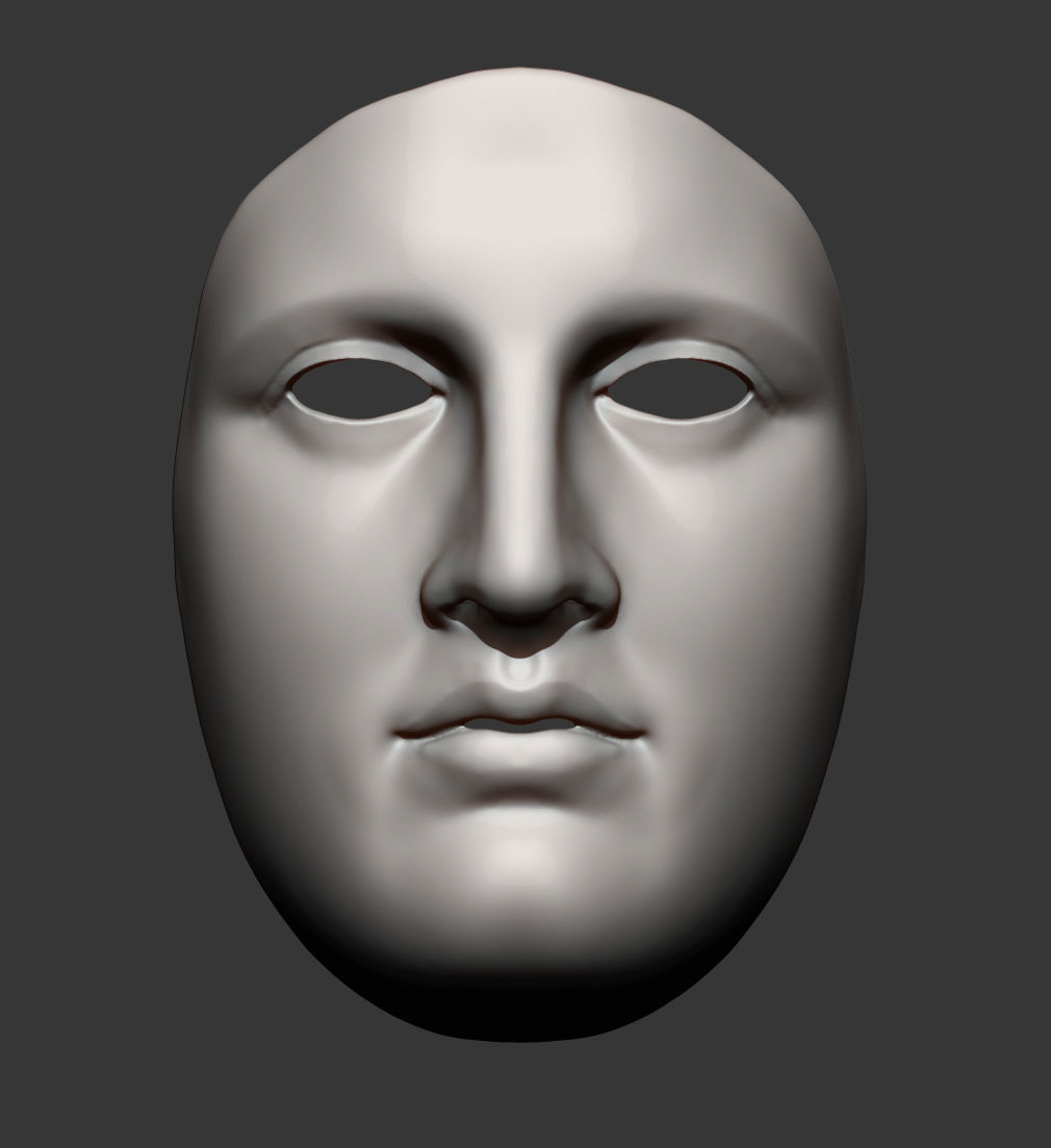 Apollo mask 3D print model_5