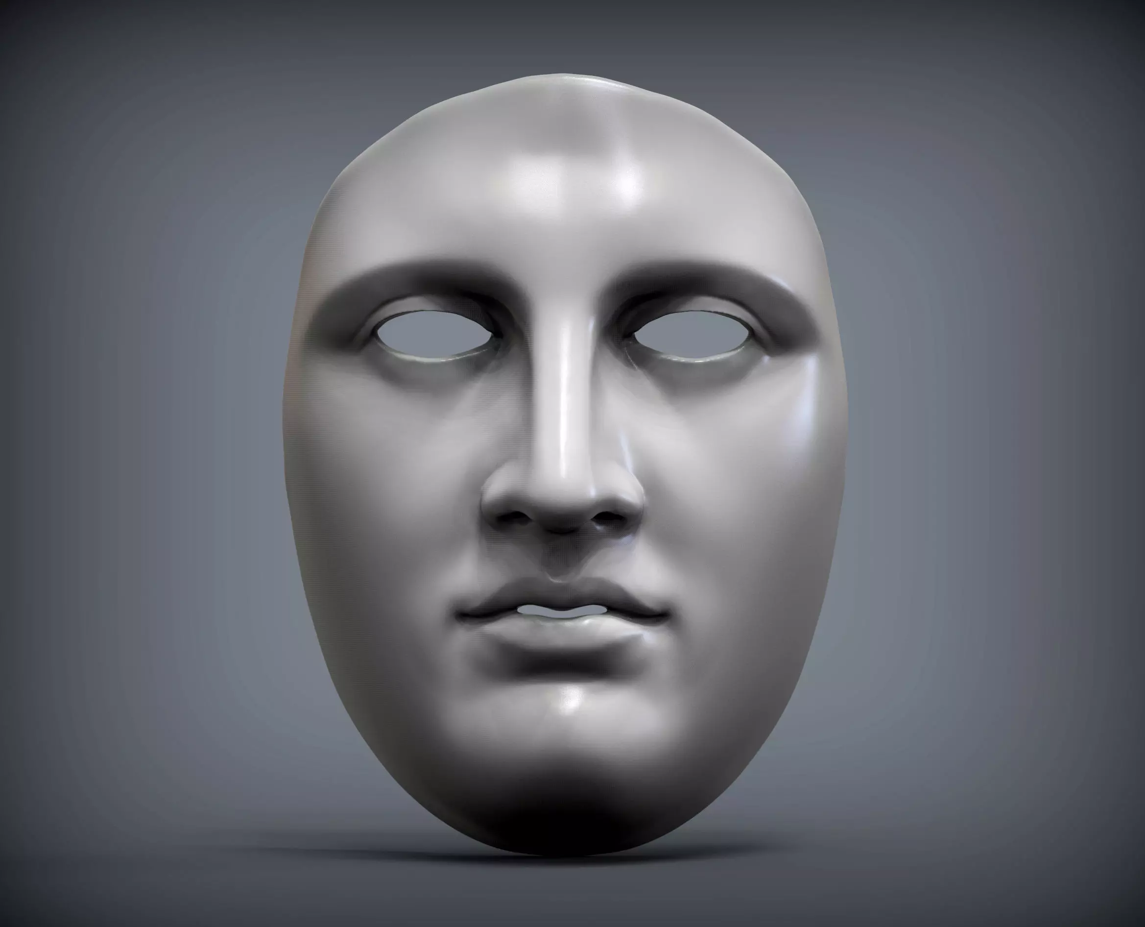 Apollo mask 3D print model_0