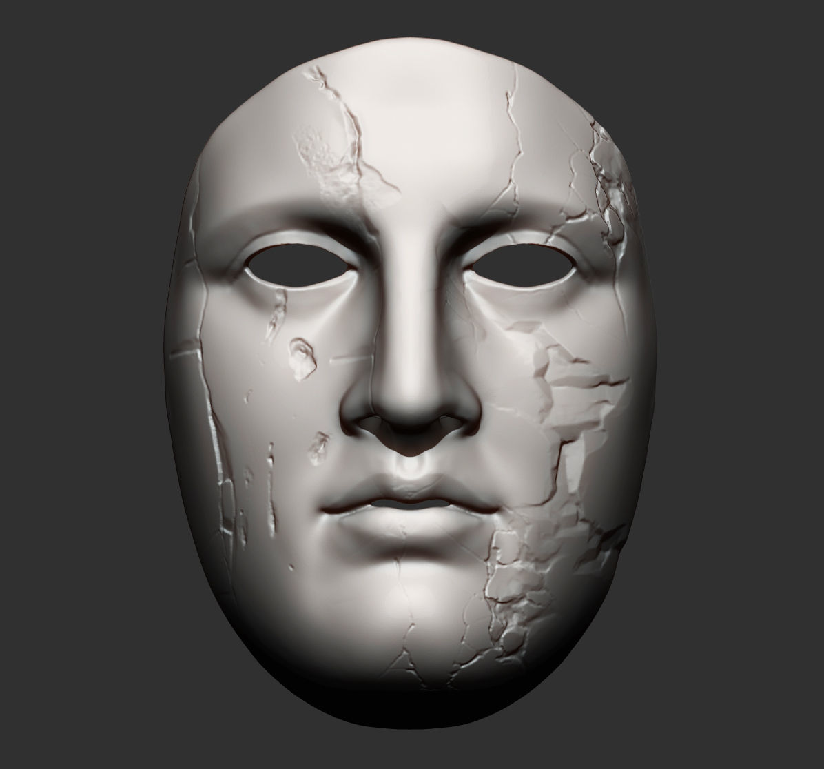 Apollo mask 3D print model_6