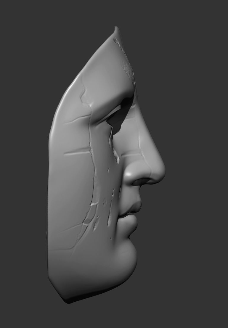 Apollo mask 3D print model_7