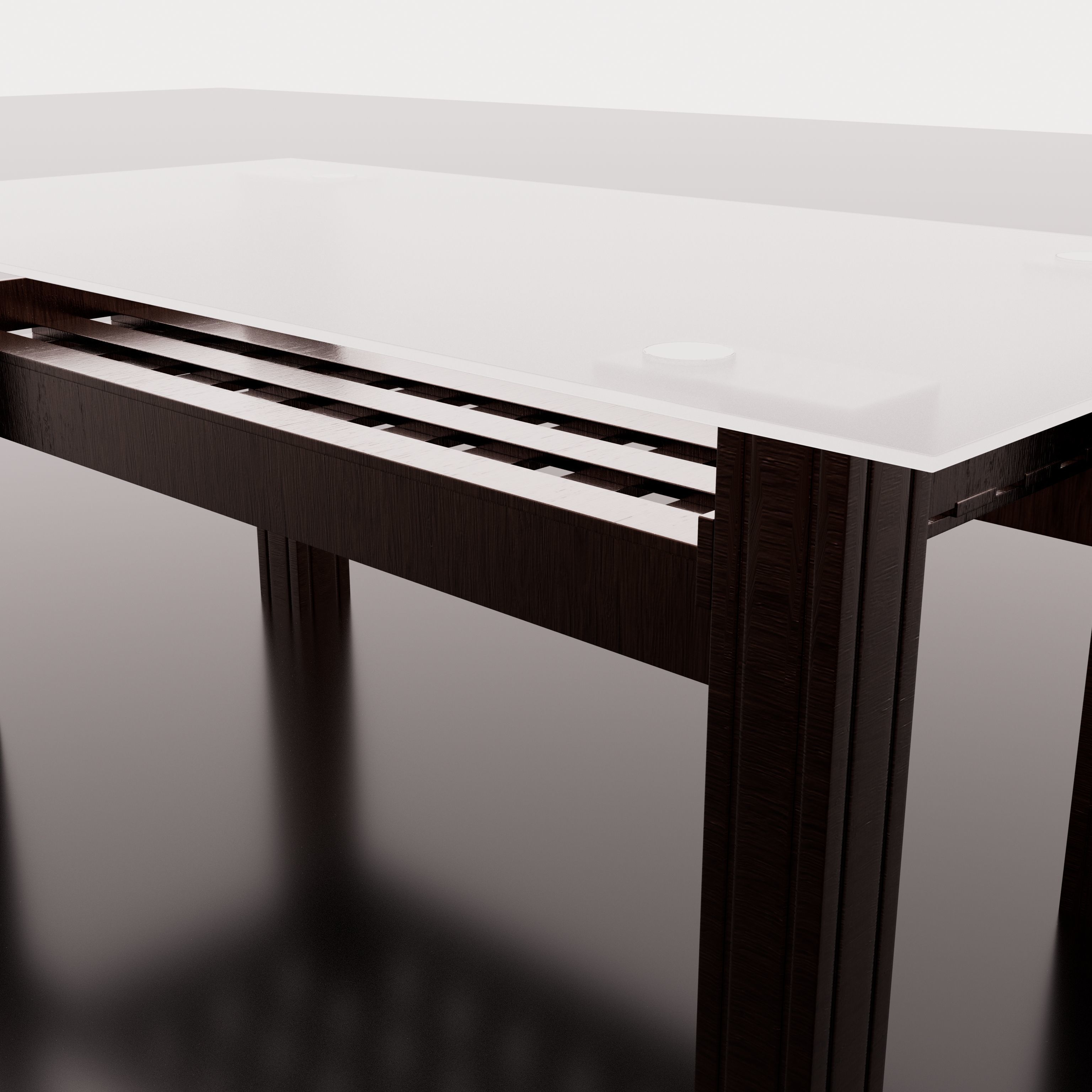 Kitchen table 3D model_5