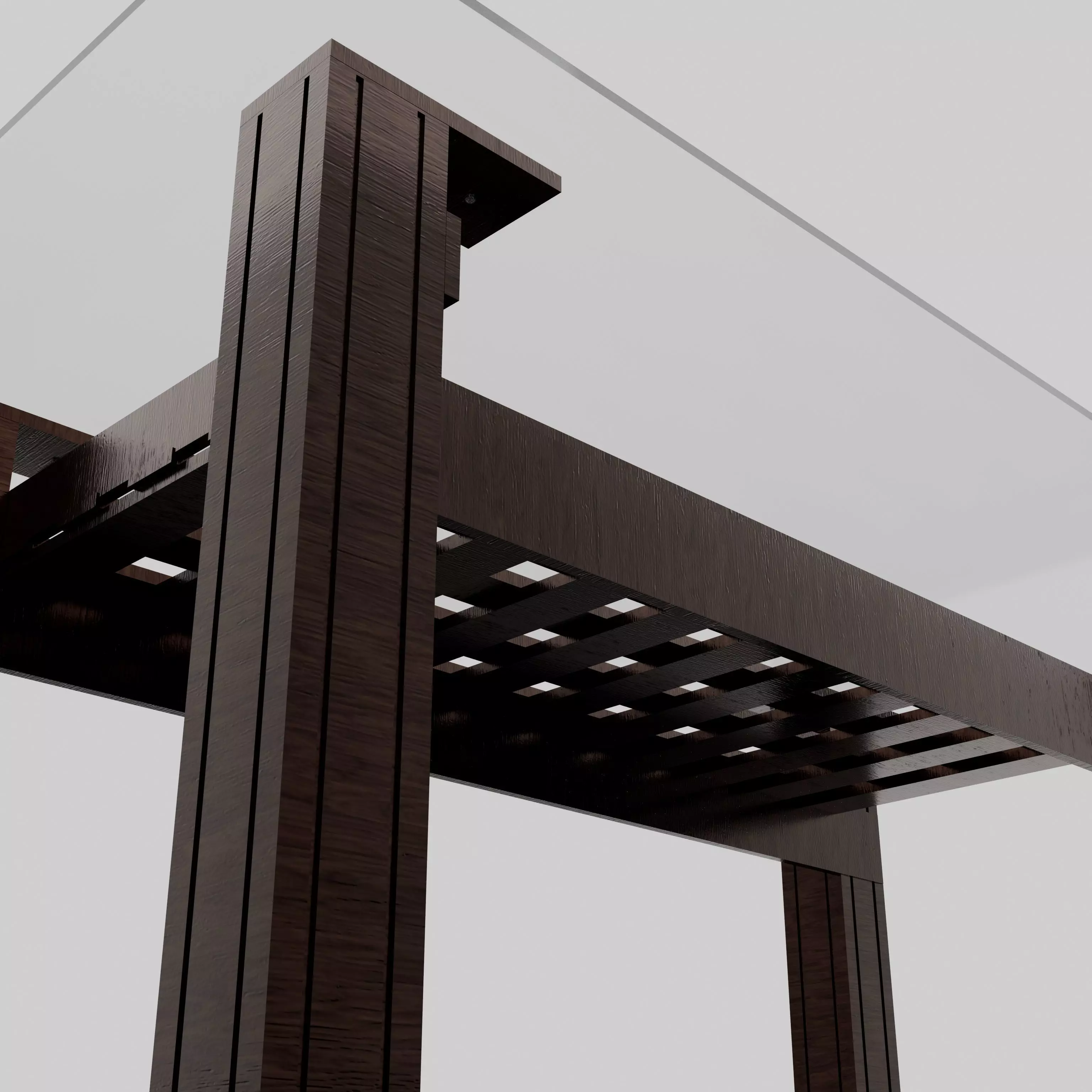 Kitchen table 3D model_0