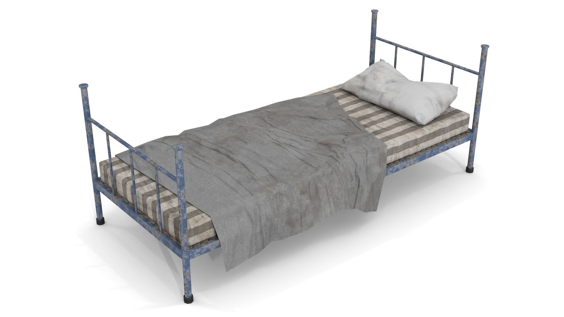 Old Dirty Single Bed 1