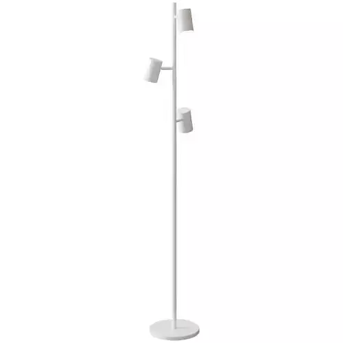 NIMONE Floor lamp with 3 lamps white 3D model