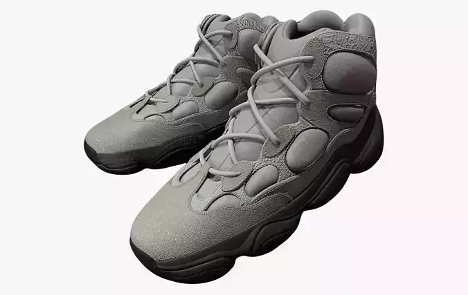YEEZY 500 High - Mist Slate - Kanye West - Streetwear