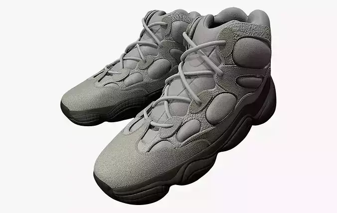 YEEZY 500 High - Mist Slate - Kanye West - Streetwear