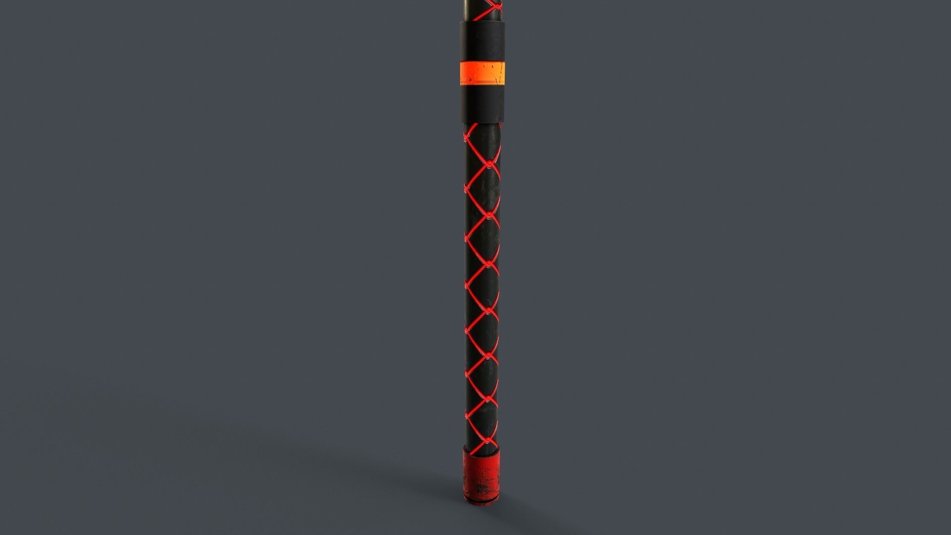 Sci-Fi Axe V4 - 03 Low-poly 3D model_2