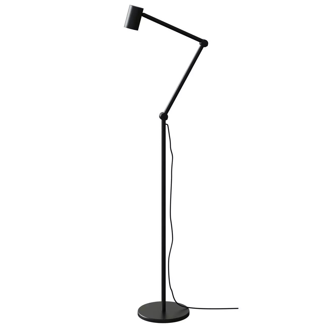 NIMONE Floor reading lamp anthracite 3D model_0