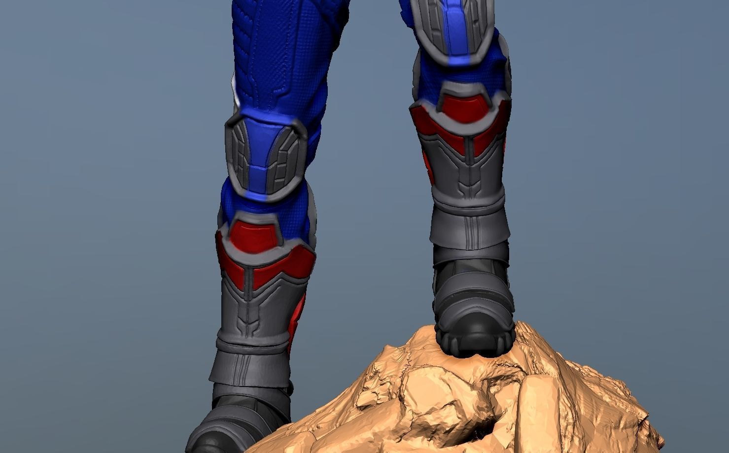 Captain America Sam Wilson - DisneyPlus Version 3D print model_10