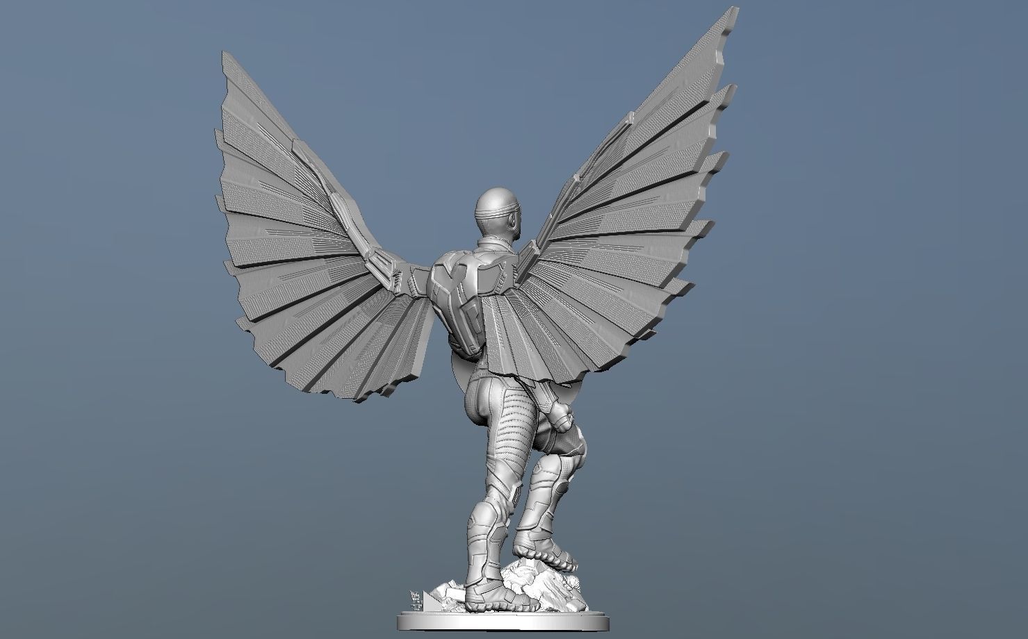 Captain America Sam Wilson - DisneyPlus Version 3D print model_16