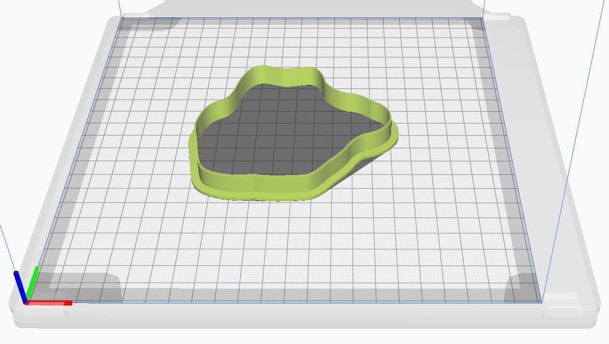 Cookie cutter and stamp - Cat and cup 3D print model_7