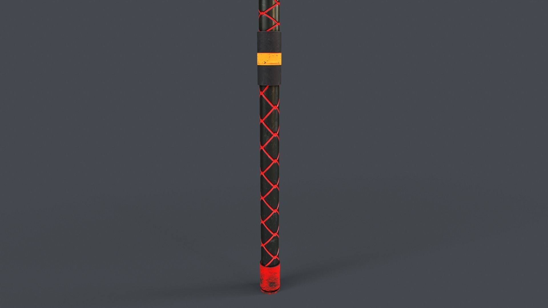 Sci-Fi Axe V4 - 04 Low-poly 3D model_6