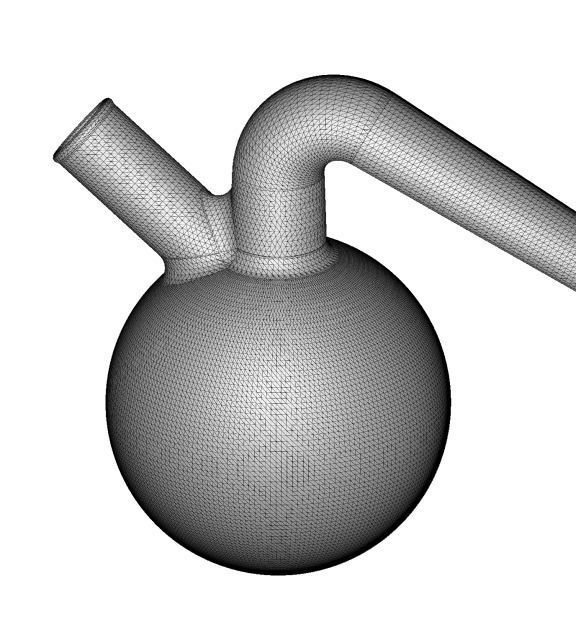 Lab Retort Flask 3D print model_3