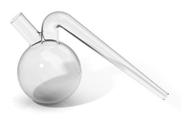 Lab Retort Flask 3D print model_1