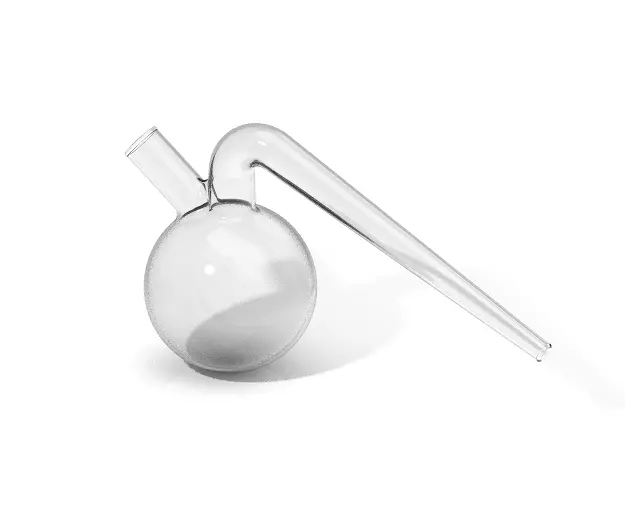 Lab Retort Flask 3D print model_0