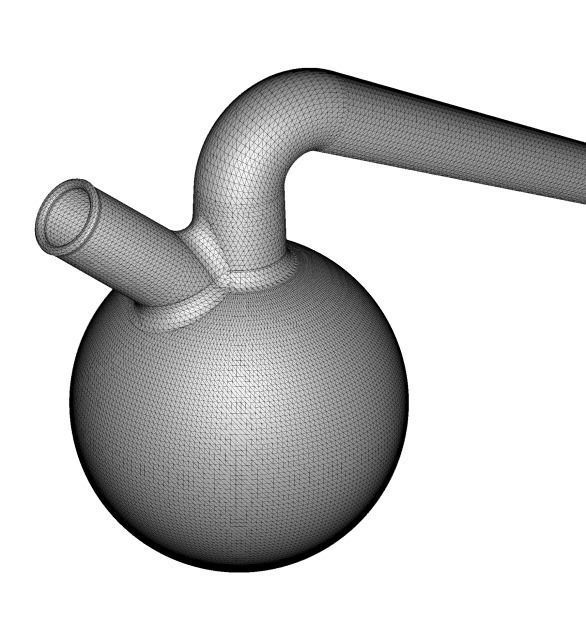 Lab Retort Flask 3D print model_4