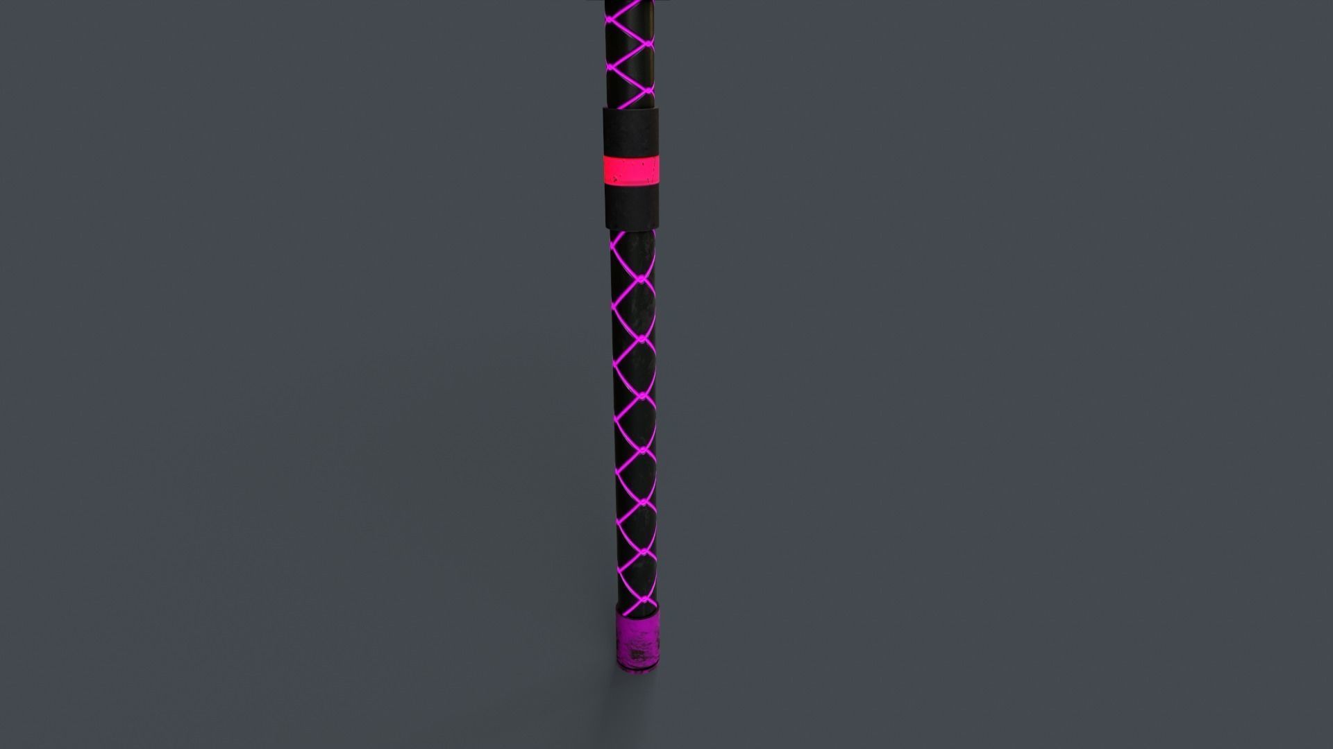 Sci-Fi Axe V4 - 05 Low-poly 3D model_5