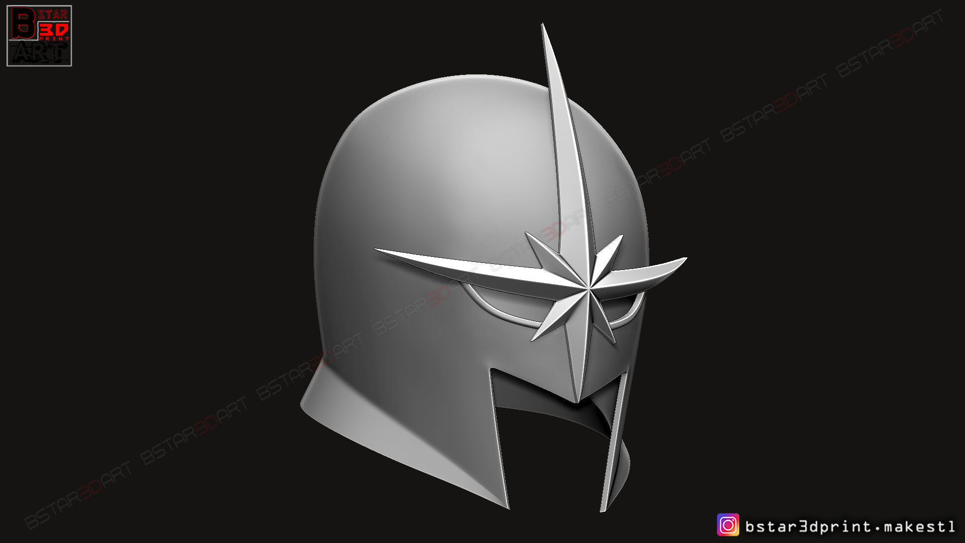 Nova Prime Helmet - Marvel costumes 3D print model_18