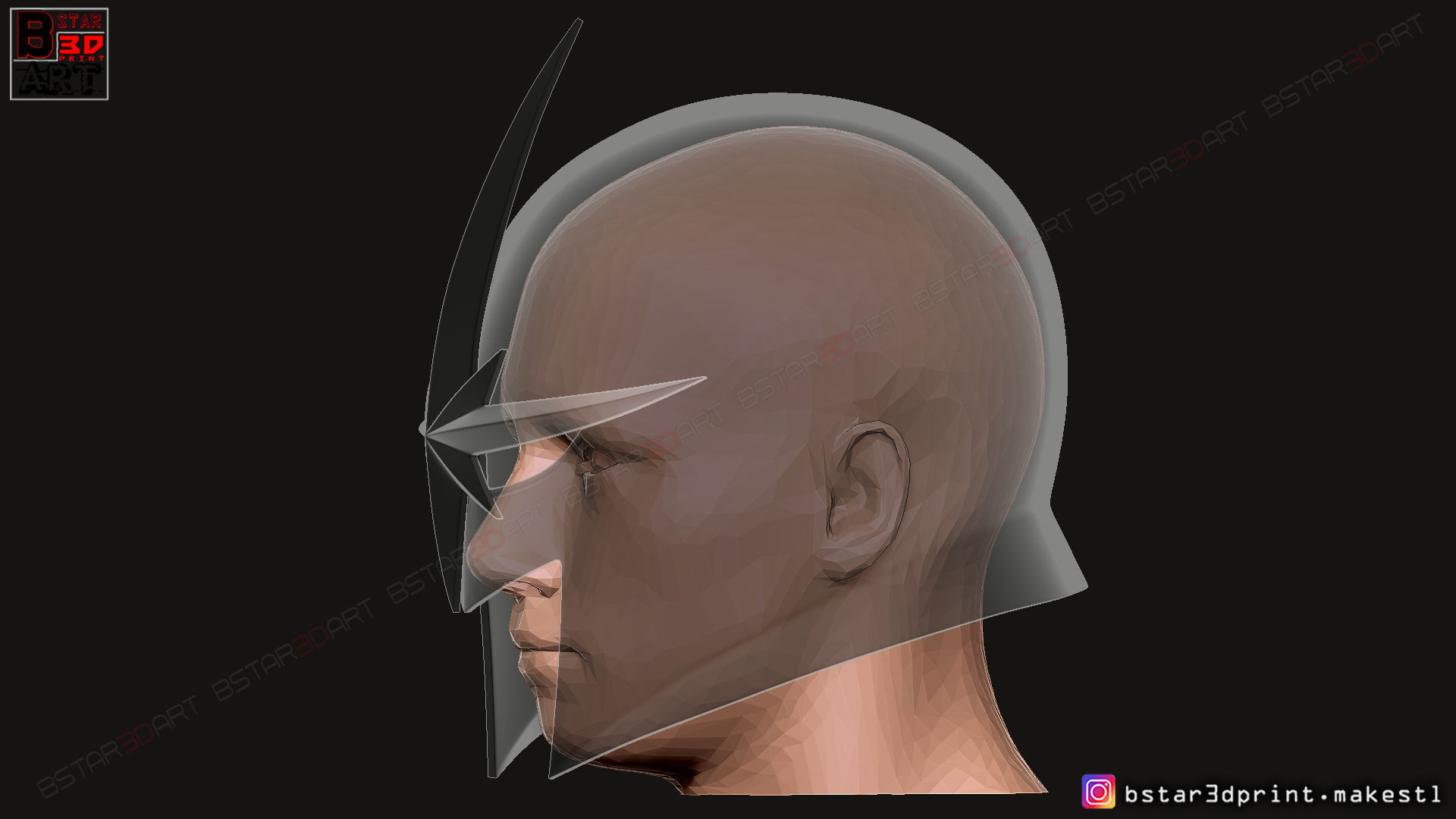 Nova Prime Helmet - Marvel costumes 3D print model_20