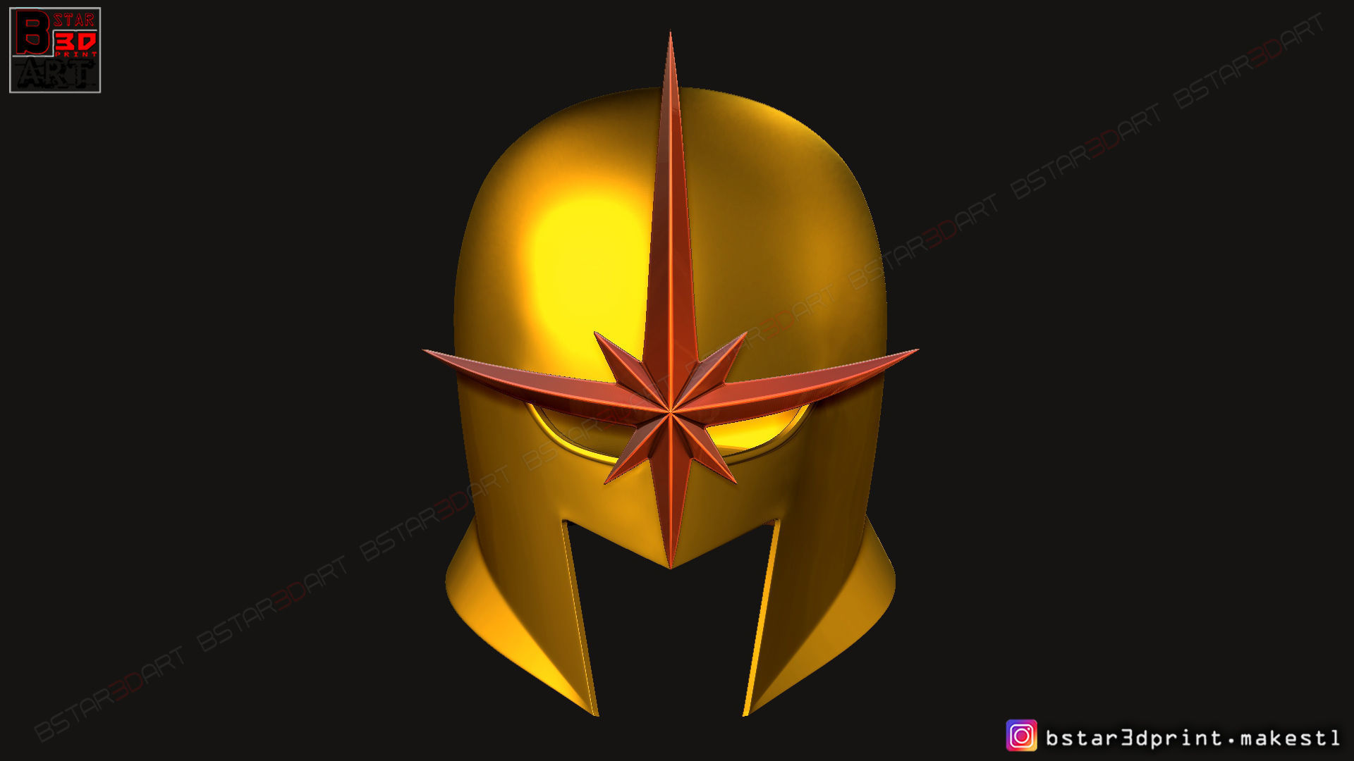 Nova Prime Helmet - Marvel costumes 3D print model_2