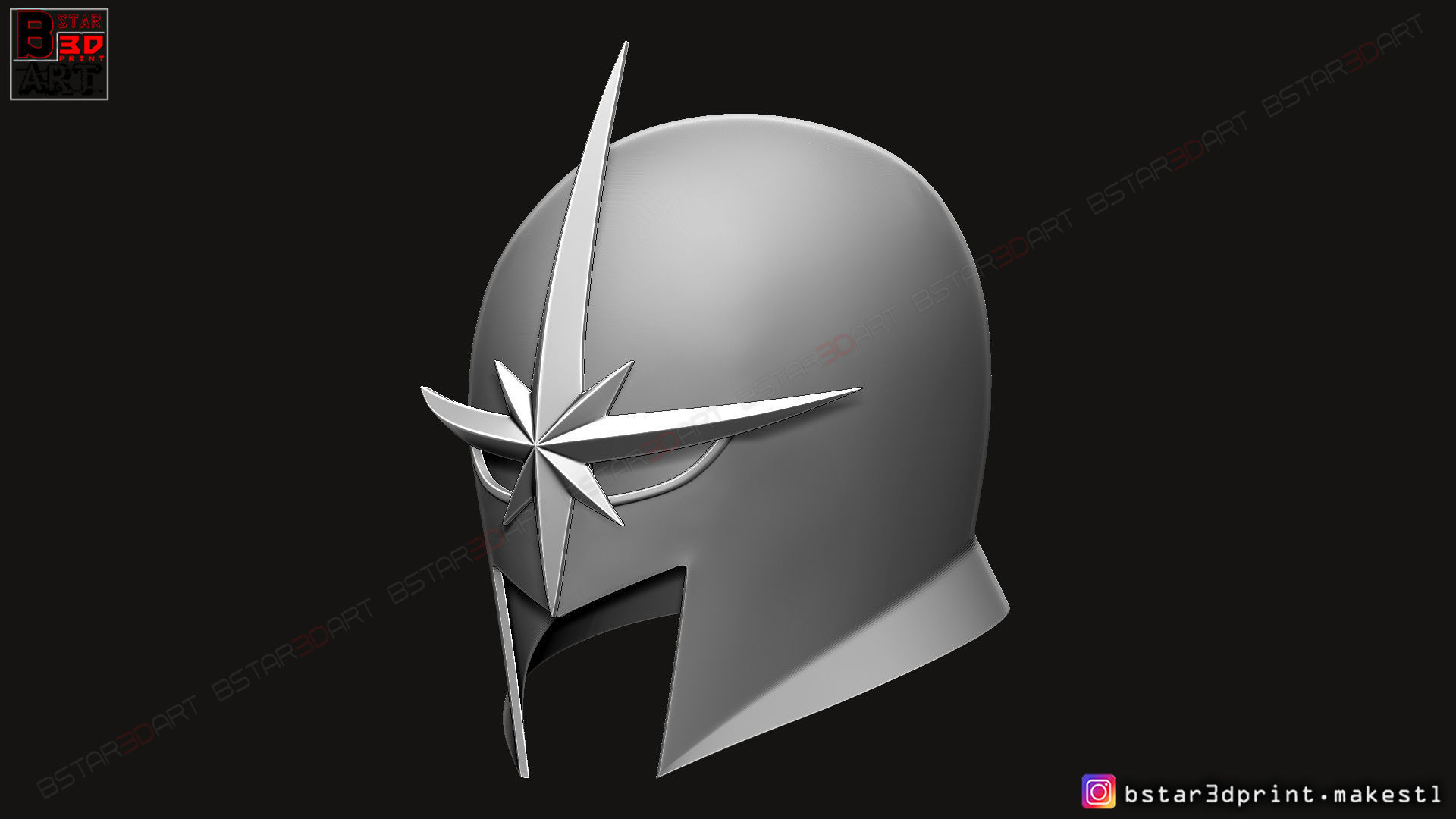 Nova Prime Helmet - Marvel costumes 3D print model_12