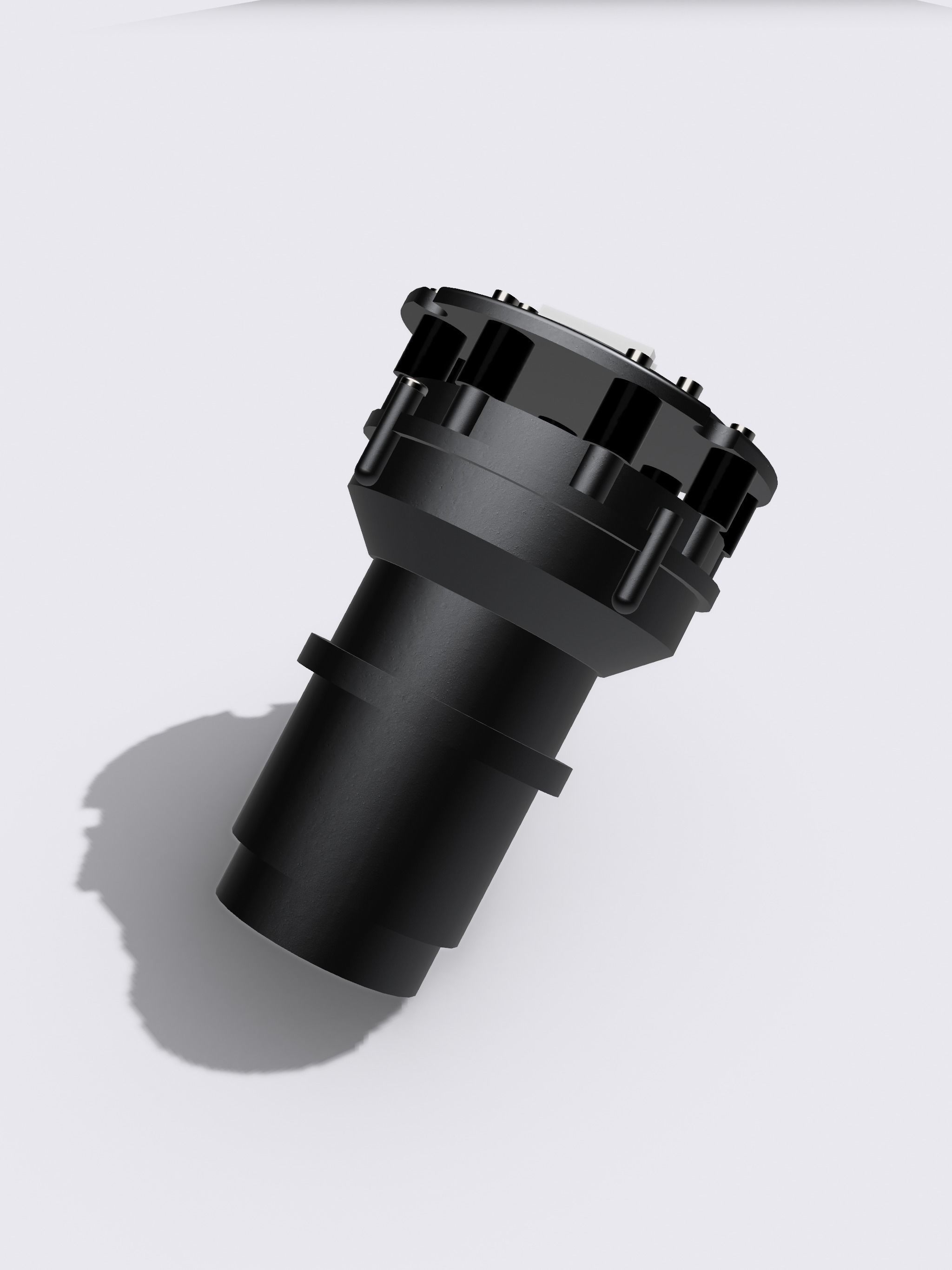 MSD Twin Magneto and Accessories Hemi Drag 3D print model_2