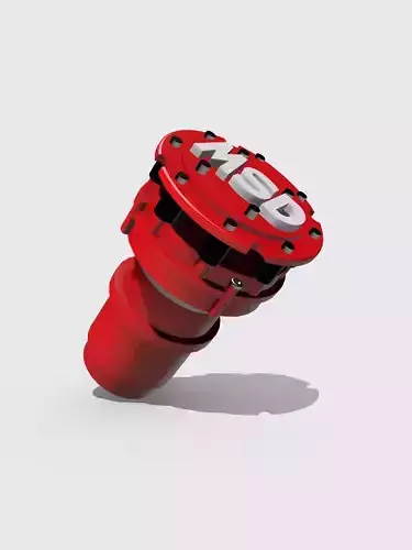 MSD Twin Magneto and Accessories Hemi Drag 3D print model