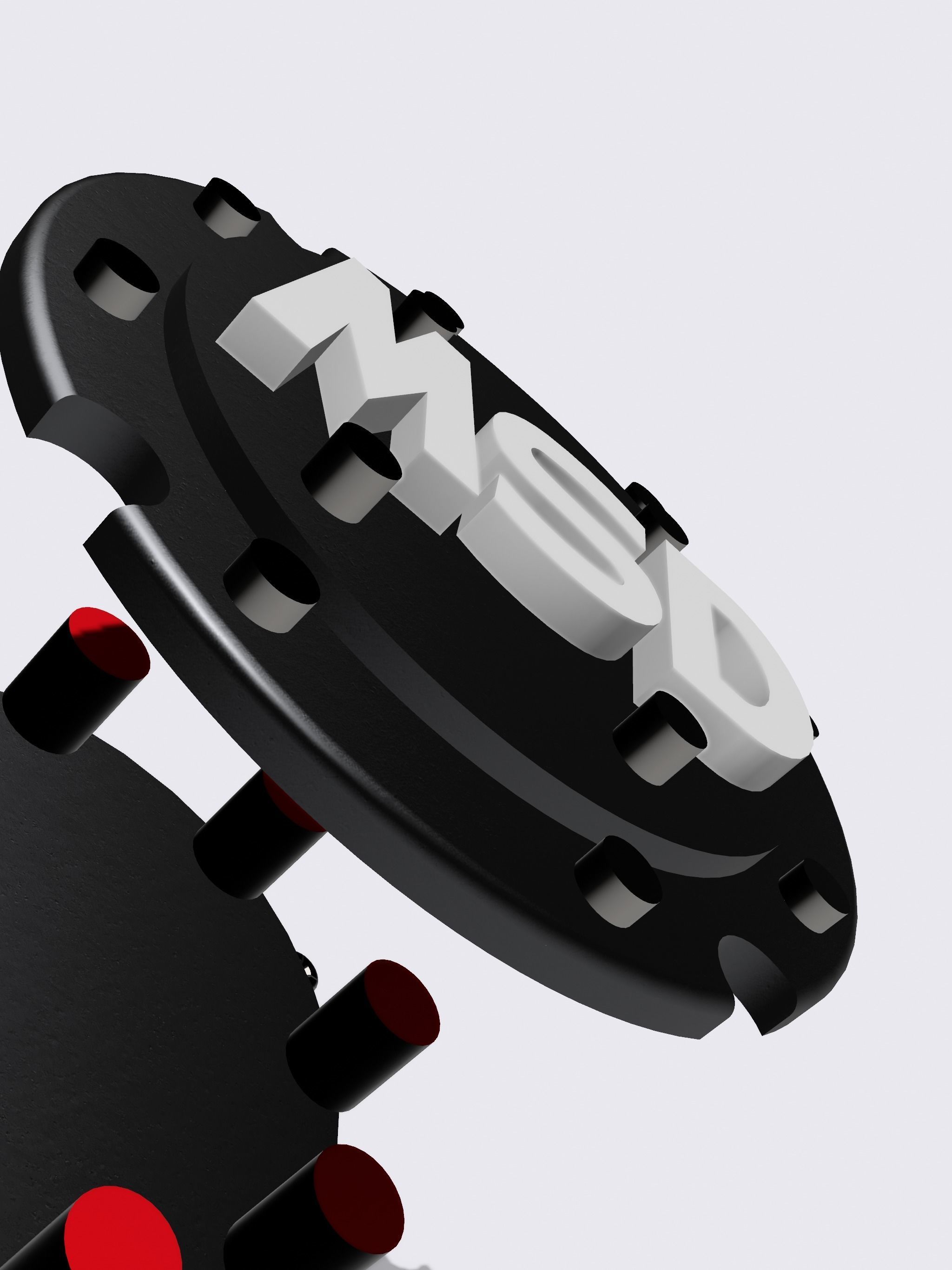 MSD Twin Magneto and Accessories Hemi Drag 3D print model_7