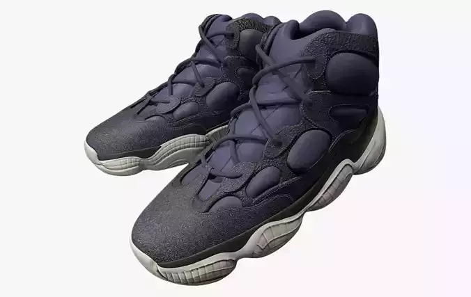 Sneaker YEEZY 500 High - Slate - Kanye West - Streetwear