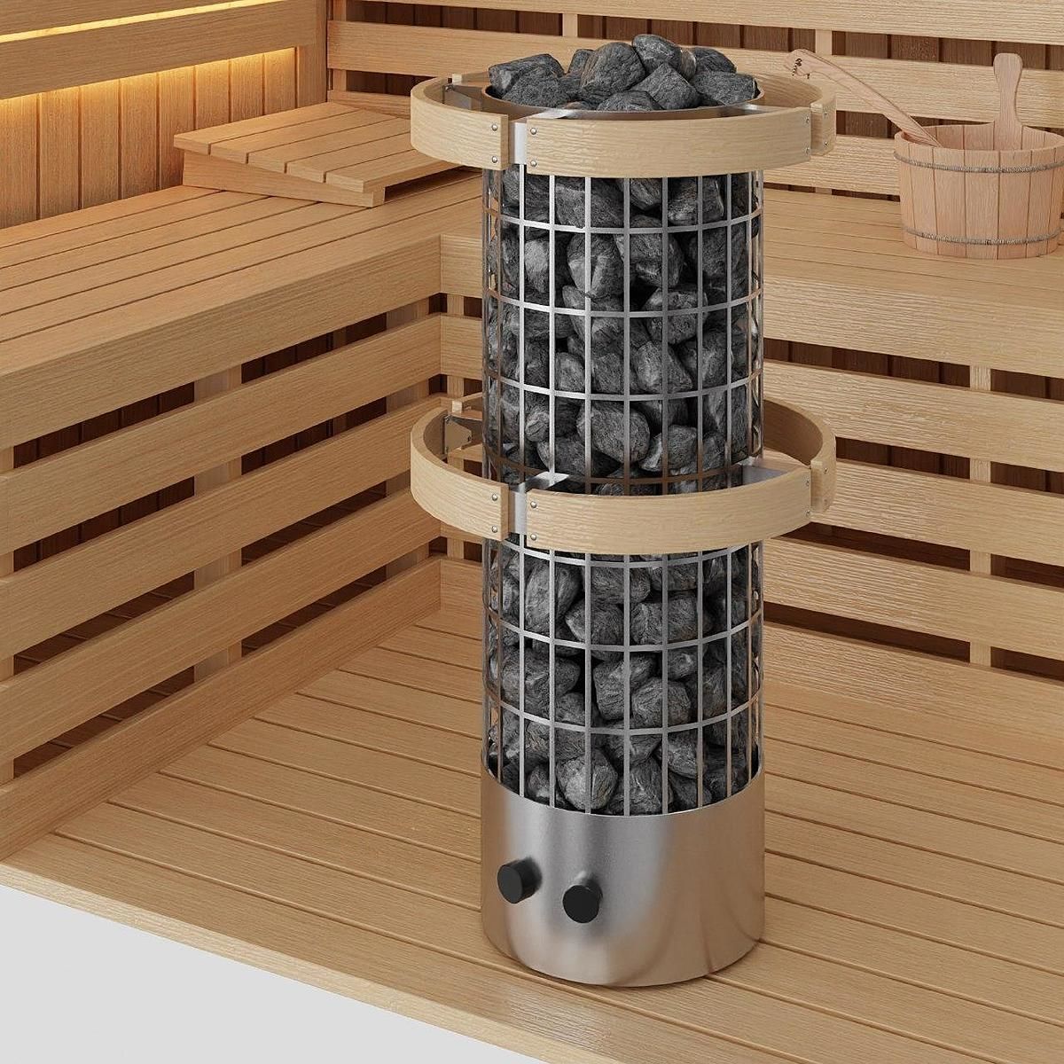 Sauna Set BLENDER 3D Model Cycles 3D model_1