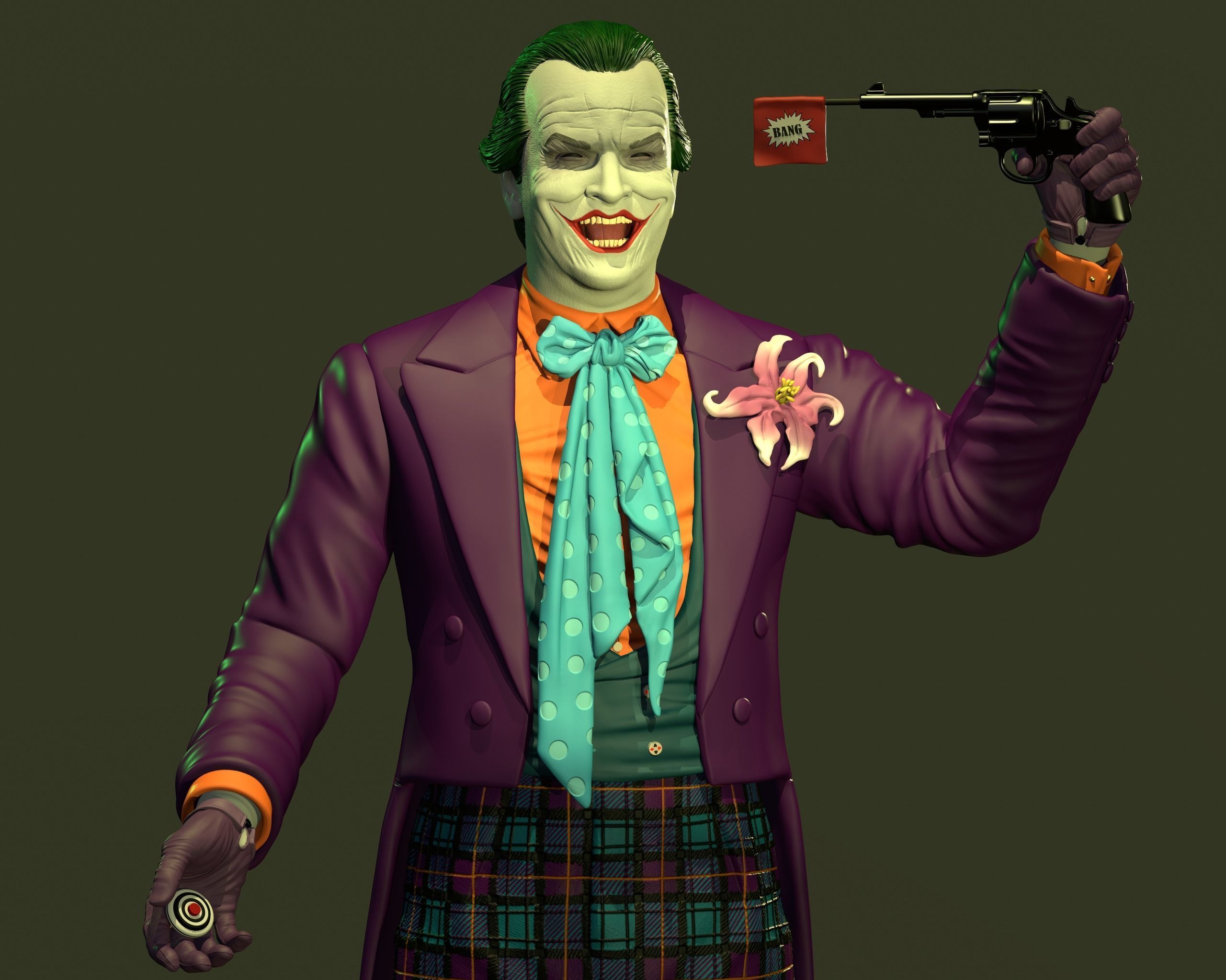 JOKER 1989  3D print model_4
