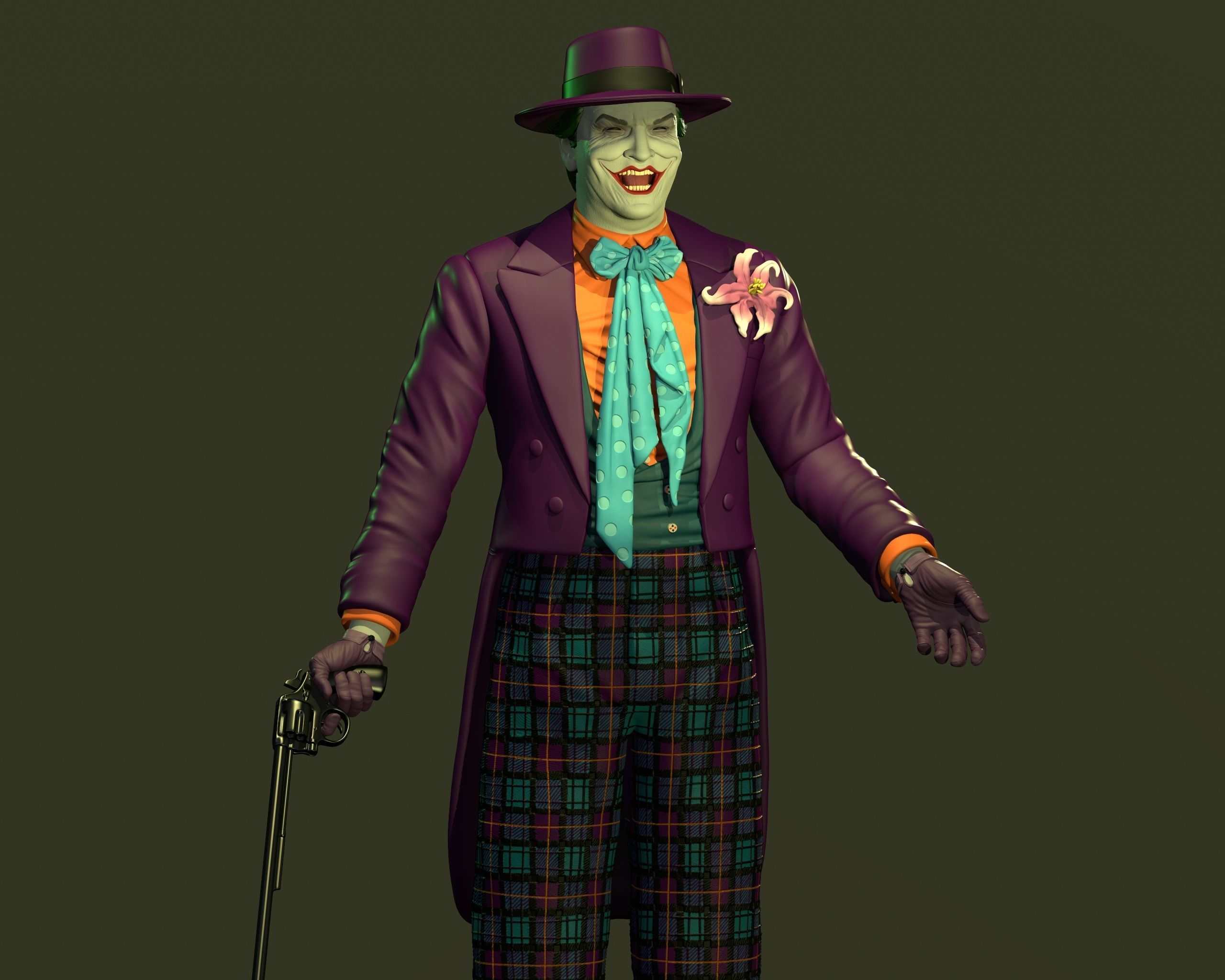 JOKER 1989  3D print model_7