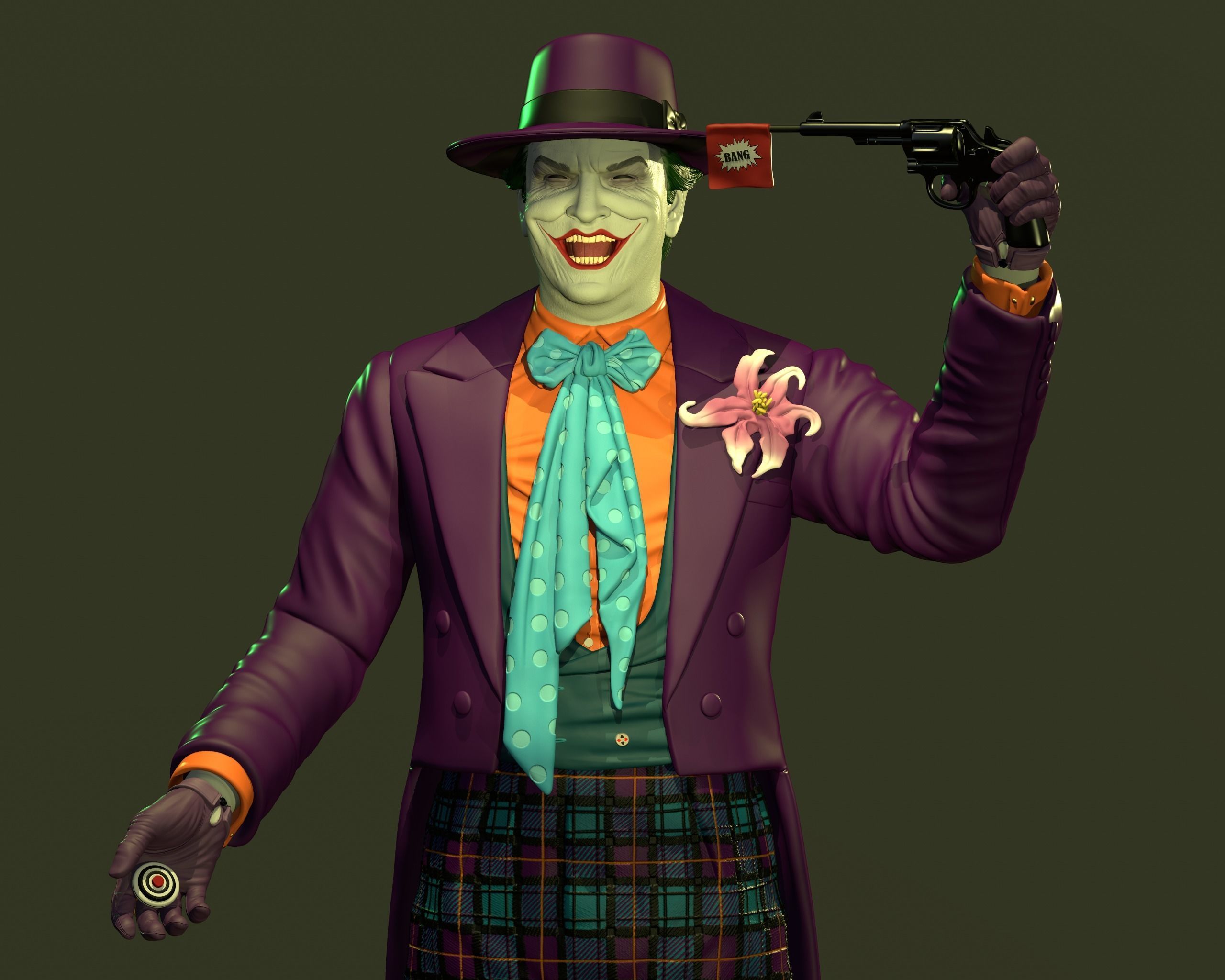 JOKER 1989  3D print model_6